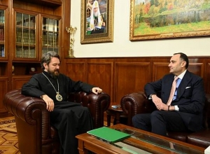 ՌԴ-ում ՀՀ դեսպանը Վոլոկոլամսկի Իլարիոն միտրոպոլիտի հետ քննարկել է ԼՂ-ի հումանիտար խնդիրների լուծումը