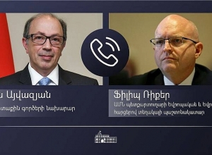 Ара Айвазян говорил с Филипом Рикером о репатриации армянских военнопленных и удерживаемых лиц