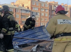 Мощный взрыв в одном из супермаркетов Владикавказа