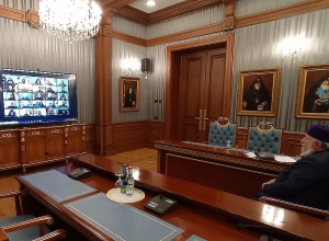 Կաթողիկոսը տեսակապով հանդիպել է ԱՄՆ Հայոց Արևելյան թեմի առաջնորդին