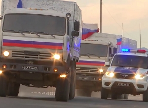 Ռուս խաղաղապահների ավտոշարասյունը մոտ 185 տոննա բեռ է հասցրել Քարվաճառի շրջան