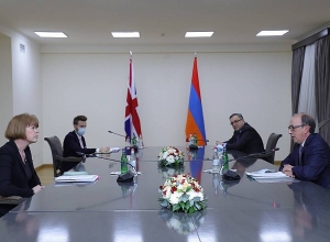 ԱԳ նախարար Արա Այվազյանը Ուենդի Մորթընիի հետ խոսել է Ղարաբաղյան հակամարտությունից և ռազմագերիների խնդրից
