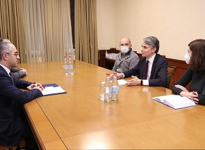 ՊԵԿ նախագահն ընդունել է ՄԱԶԾ մշտական ներկայացուցիչ Դմիտրի Մարիյասինին