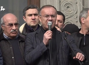 Выступление Сейрана Оганяна на митинге оппозиции