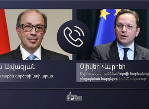 Собеседники детально обсудили ряд вопросов повестки партнерства Армения-ЕС