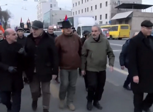 Բևեռի հավաքը և երթը Էրեբունի վարչական շրջանում. Ուղիղ