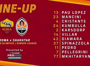 Ուղիղ. «Ռոմա» - «Շախտյոր». Հենրիխ Մխիթարյանը հայտավորված է մեկնարկային կազմում