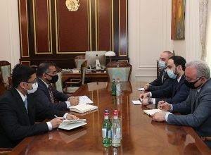 Տիգրան Ավինյանն ու Հնդկաստանի դեսպանը քննարկել են «Հյուսիս-Հարավ» միջազգային տրանսպորտային միջանցքի շուրջ ընթացիկ զարգացումները