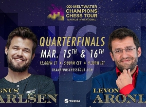 Ուղիղ. Լևոն Արոնյան - Մագնուս Կառլսեն. քառորդ եզրափակիչ, երկրորդ մրցամարտ