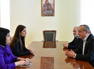 Председатель НС Арцаха принял независимых депутатов Национального собрания РА