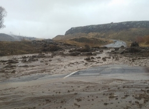 Rockfall on the 5th km of Hartavan-Yernjatap roadway