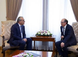 Председатель НС Арцаха в находится Ереване с рабочим визитом: встретился с главой МИД РА