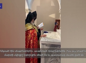 Отремонтирован алтарь церкви Святого Илии в Иерусалиме