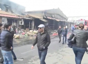 "Surmalu" trade center after fire