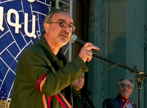 Выступление Жирайра Сефиляна на митинге