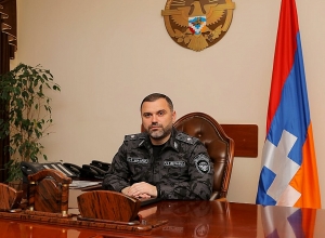 Ոստիկանը հայր է, եղբայր է, ոստիկանն ընկեր է, հարկ եղած դեպքում՝ հայրենիքի զինվոր․ ԱՀ ՆԳ նախարարի ուղերձը