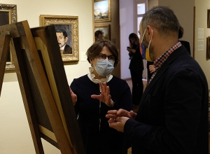 «Հայկական անկյուն»՝ Թբիլիսիի «Art Palace» արվեստի թանգարանում. Նունե Սարգսյանն այցելել է թանգարան