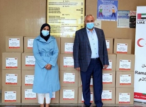 ԱՄԷ Կարմիր մահիկի կազմակերպությունը հումանիտար օգնություն է տրամադրել Արարատի մարզի կարիքավոր ընտանիքներին