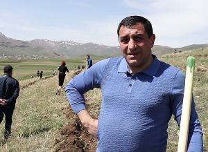 Վանաձորի անտառտնտեսության Սպիտակի անտառպետության 10 հա տարածքում տնկվեց 30.000 ծառ