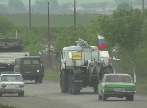 Российские миротворцы обеспечили доставку гуманитарного груза в Кельбаджар