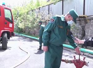 В Ереване устанавливаются гидранты