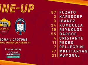 Ուղիղ. «Ռոմա» - «Կրոտոնե». Հենրիխ Մխիթարյանը հայտավորված է մեկնարկային կազմում