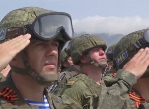 Լեռնային Ղարաբաղ | Շքերթ `ի պատիվ Հայրենական մեծ պատերազմում տարած հաղթանակի 76-ամյակի․ ՌԴ ՊՆ