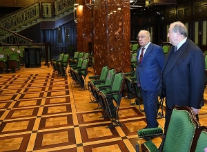 Армен Саркисян посетил Московский государственный университет имени Ломоносова