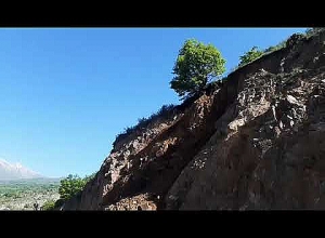 Խոշոր քարաթափում հայ-իրանական  ավտոճանապարհի  հատվածում