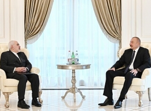 Իրանի արտգործնախարարը հանդիպել է Ադրբեջանի նախագահի հետ