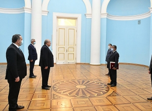 Նախագահ Արմեն Սարգսյանին հավատարմագրերն է հանձնել Հայաստանում Բանգլադեշի նորանշանակ դեսպանը