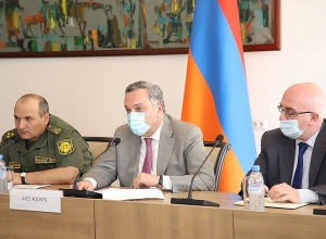 Встреча с руководителями дипломатических представительств, аккредитованных в РА: МИД