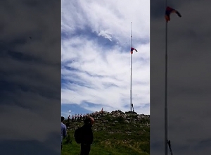 В Севане возвышается самый высокий триколор Армении