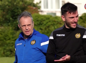 Первая тренировка национальной сборной Армении в Хорватии