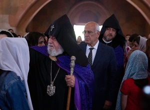 Ավարտվեց Ամենայն Հայոց Կաթողիկոսի հայրապետական այցը Արցախ