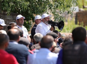 «Քաղաքացիական պայմանագիր» կուսակցության քարոզարշավը Մասիսում․ ՈՒՂԻՂ