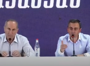 Агитационная кампания блока «Армения» в Арарате