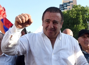 Ծառուկյանը հանրահավաք արեց Երեւանում