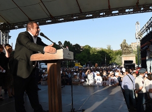 Գագիկ Ծառուկյանի համապետական հանրահավաք-հանդիպումը Ազատության հրապարակում