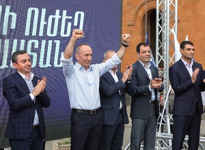 «Հայաստան» դաշինքի եզրափակիչ հանրահավաքը` Հանրապետության հրապարակում. ՈՒՂԻՂ