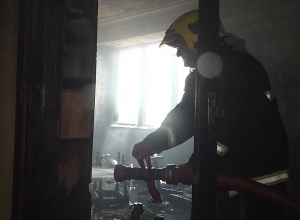 Հրդեհի ահազանգ Այգեձոր փողոցում