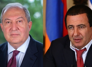 Արմեն Սարգսյանը հանդիպել է  Գագիկ Ծառուկյանի հետ