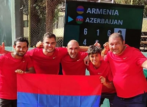 Հայաստանի թենիսի հավաքականը Դևիսի գավաթի խաղում հաղթեց Ադրբեջանին