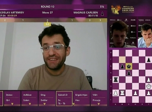 Լևոն Արոնյանը հաղթեց Մագնուս Կառլսենին և գլխավորեց աղյուսակը. Goldmoney Asian Rapid