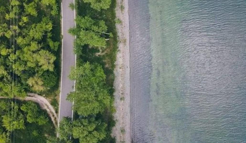 Սևանա լիճ վերից