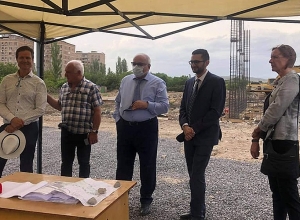 В Абовяне строится центр временного размещения лиц, ищущих убежища