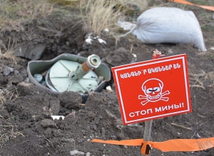 Արցախում վնասազերծվել է ևս 1 հրթիռակասետային ռումբ, 2 գնդիկաբեկորային ավիառումբ