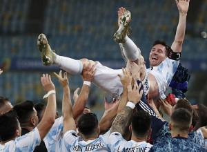 Լիոնել Մեսին Արգենտինայի հավաքականի հետ նվաճեց առաջին մրցանակը