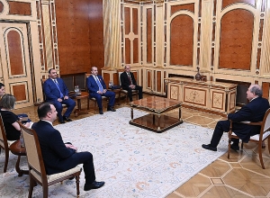 Президент Армен Саркисян принял глав полиции, СНБ и СГО РА