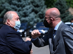 Արմեն Սարգսյանն ընդունել է ԵԽ նախագահ Շառլ Միշելին